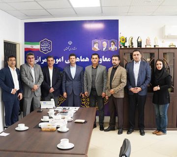 گزارش تصویری نشست هیئت مدیره انجمن انبوه سازان گلستان با معاون هماهنگی امور عمرانی استاندار گلستان
