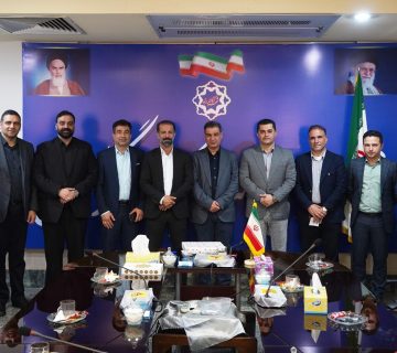 نشست هیئت‌مدیره انجمن انبوه‌سازان گلستان با شهردار منطقه یک گرگان